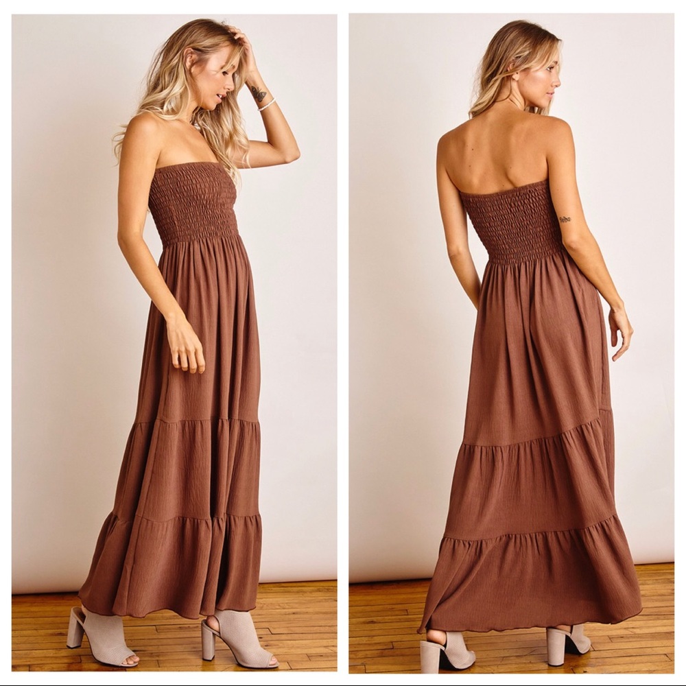 05 Must have Off -Shoulder Tiered Maxi dress - Picture 6 of 6